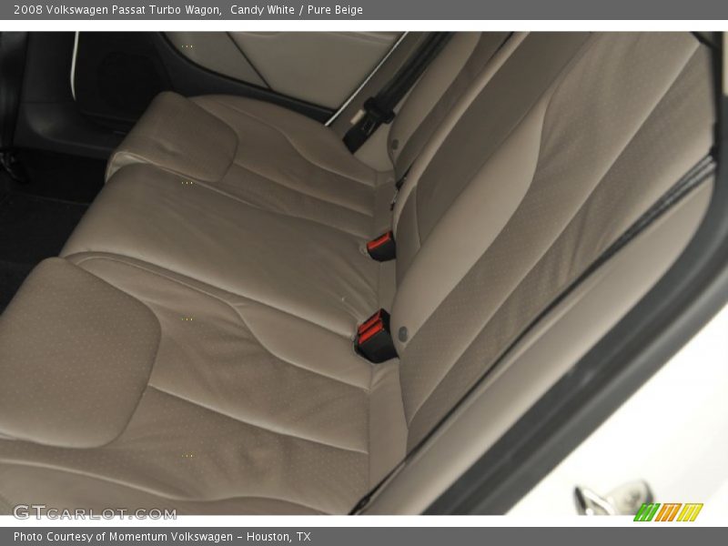 Candy White / Pure Beige 2008 Volkswagen Passat Turbo Wagon