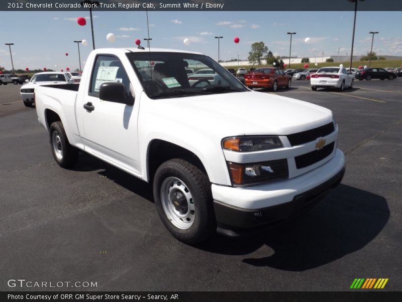 Front 3/4 View of 2012 Colorado Work Truck Regular Cab