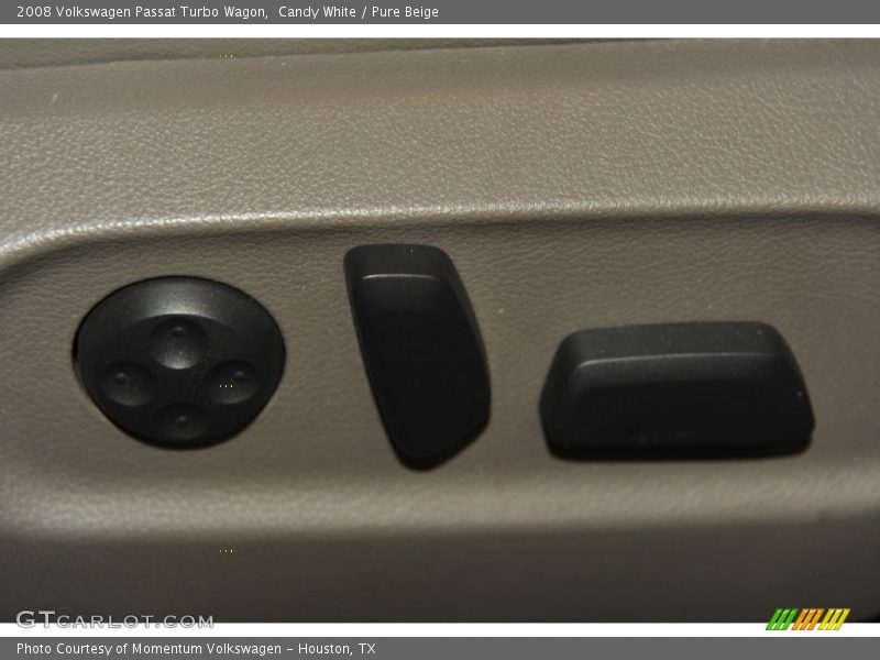 Candy White / Pure Beige 2008 Volkswagen Passat Turbo Wagon