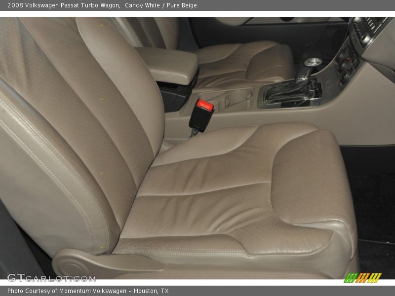 Candy White / Pure Beige 2008 Volkswagen Passat Turbo Wagon