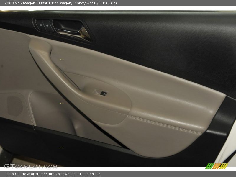 Candy White / Pure Beige 2008 Volkswagen Passat Turbo Wagon