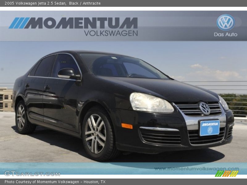Black / Anthracite 2005 Volkswagen Jetta 2.5 Sedan