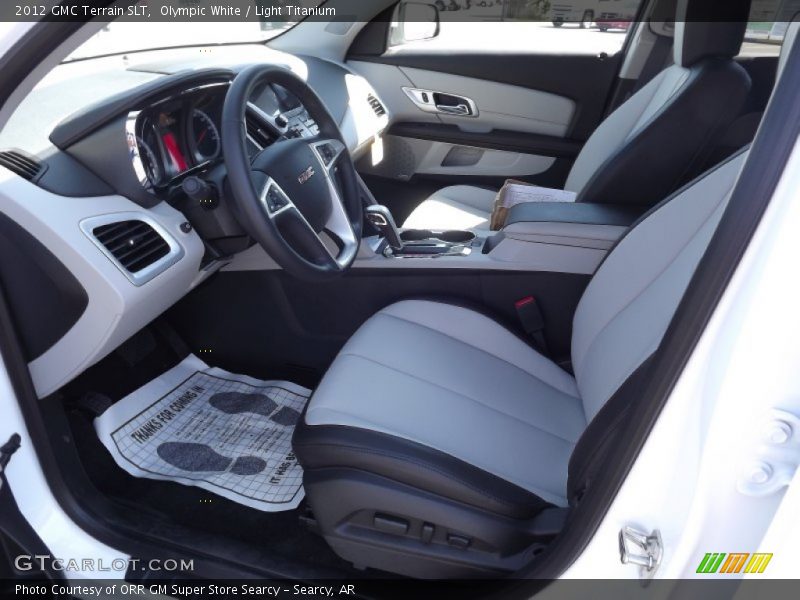  2012 Terrain SLT Light Titanium Interior