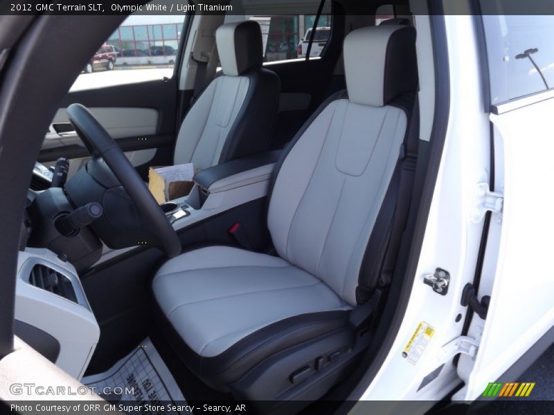  2012 Terrain SLT Light Titanium Interior