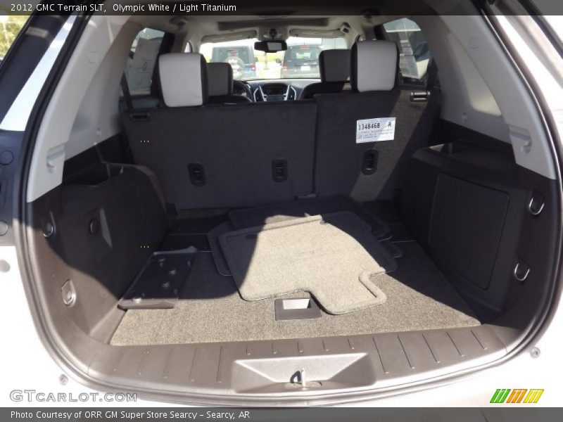 Olympic White / Light Titanium 2012 GMC Terrain SLT