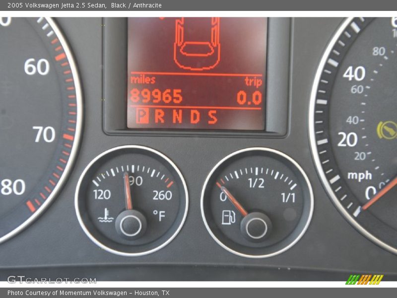Black / Anthracite 2005 Volkswagen Jetta 2.5 Sedan