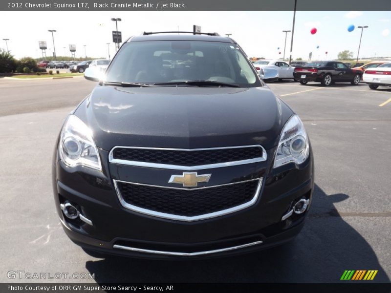 Black Granite Metallic / Jet Black 2012 Chevrolet Equinox LTZ