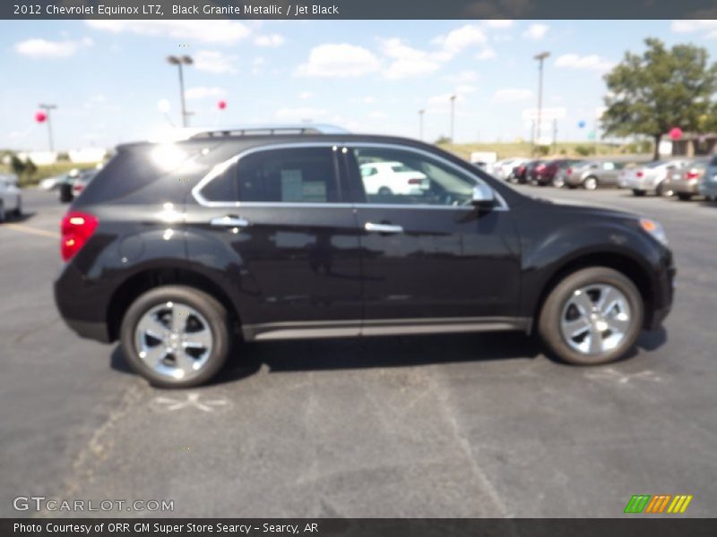 Black Granite Metallic / Jet Black 2012 Chevrolet Equinox LTZ