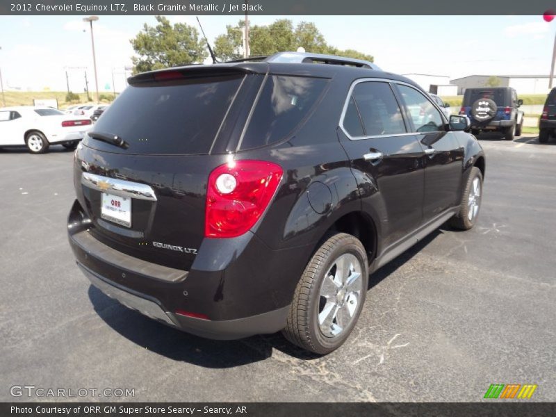 Black Granite Metallic / Jet Black 2012 Chevrolet Equinox LTZ