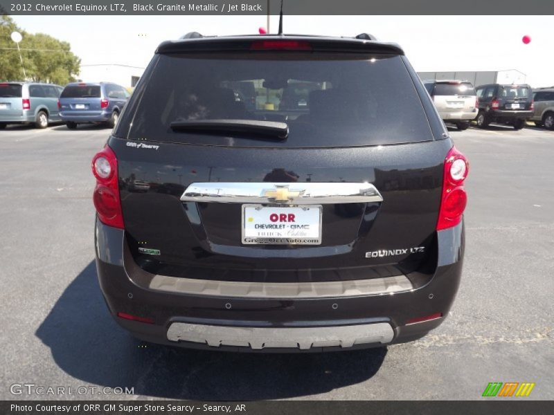 Black Granite Metallic / Jet Black 2012 Chevrolet Equinox LTZ