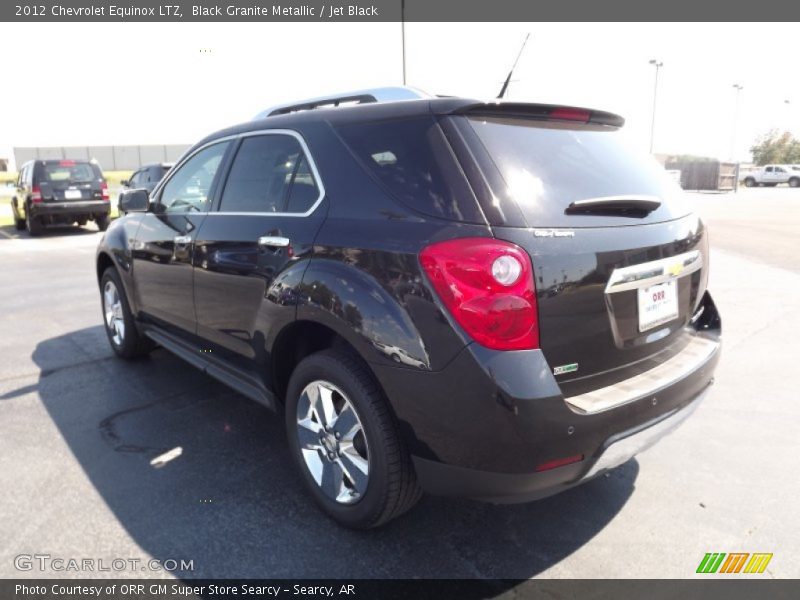 Black Granite Metallic / Jet Black 2012 Chevrolet Equinox LTZ