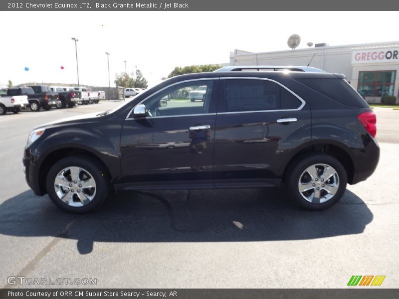 Black Granite Metallic / Jet Black 2012 Chevrolet Equinox LTZ