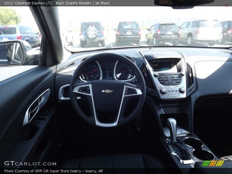 Black Granite Metallic / Jet Black 2012 Chevrolet Equinox LTZ