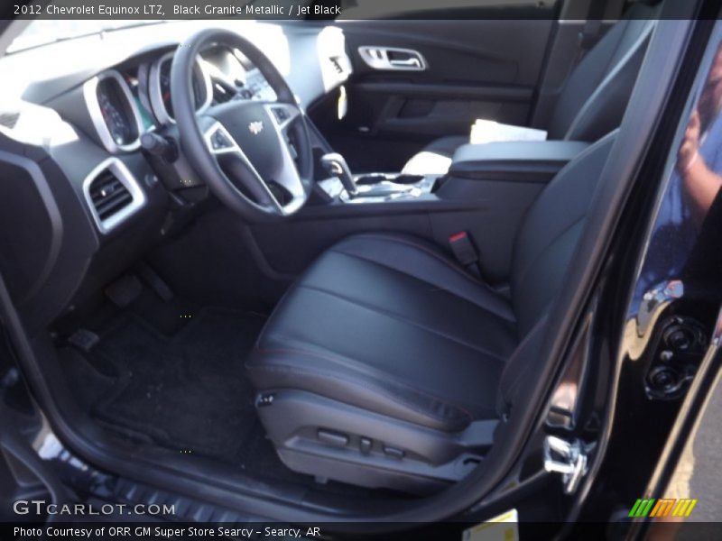 Black Granite Metallic / Jet Black 2012 Chevrolet Equinox LTZ