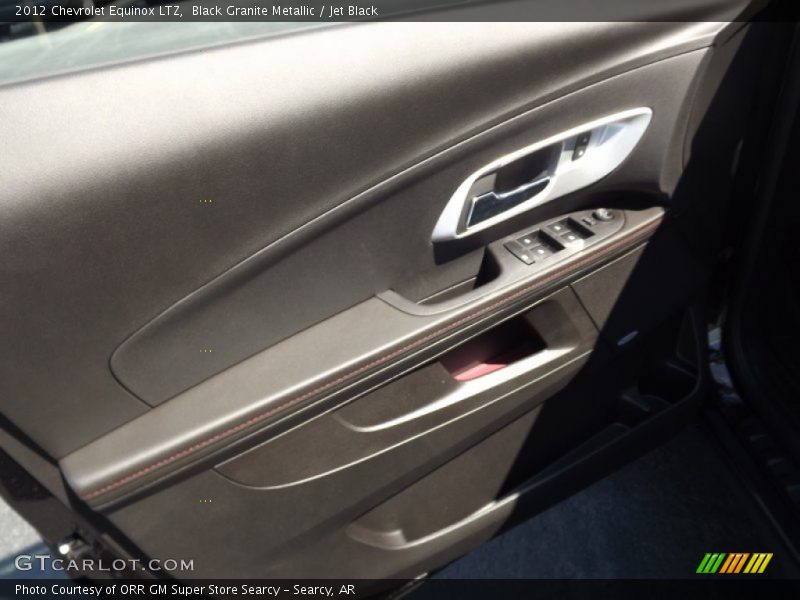 Black Granite Metallic / Jet Black 2012 Chevrolet Equinox LTZ