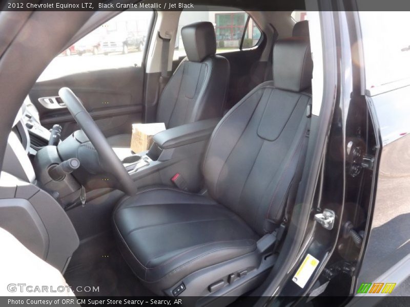 Black Granite Metallic / Jet Black 2012 Chevrolet Equinox LTZ