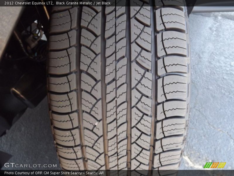 Black Granite Metallic / Jet Black 2012 Chevrolet Equinox LTZ