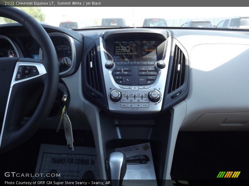 Summit White / Jet Black 2012 Chevrolet Equinox LT