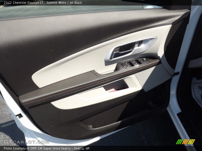 Summit White / Jet Black 2012 Chevrolet Equinox LT