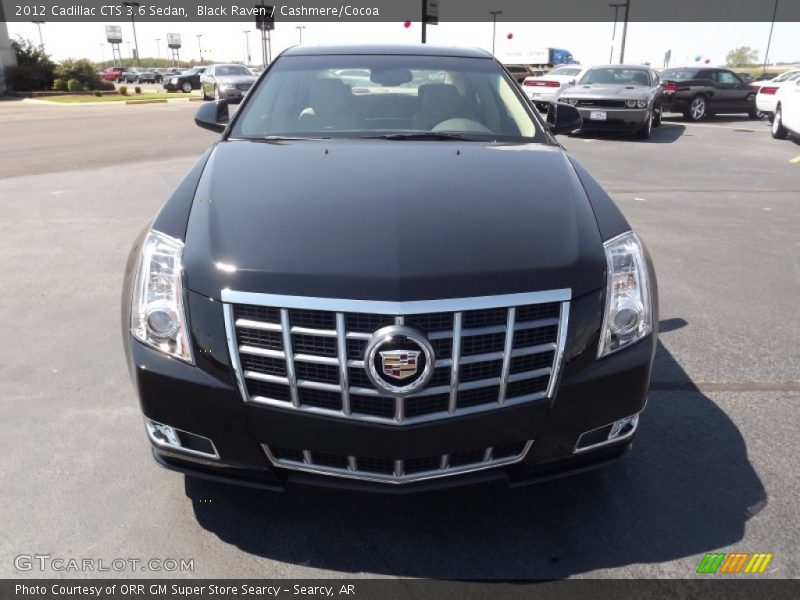 Black Raven / Cashmere/Cocoa 2012 Cadillac CTS 3.6 Sedan