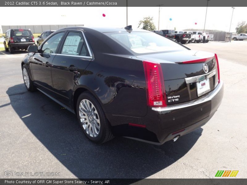 Black Raven / Cashmere/Cocoa 2012 Cadillac CTS 3.6 Sedan