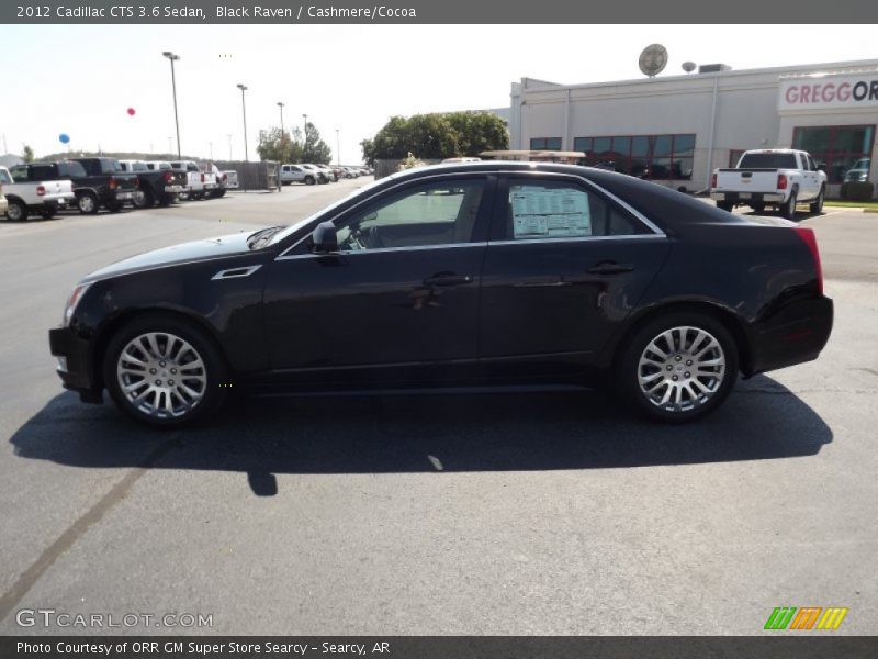 Black Raven / Cashmere/Cocoa 2012 Cadillac CTS 3.6 Sedan