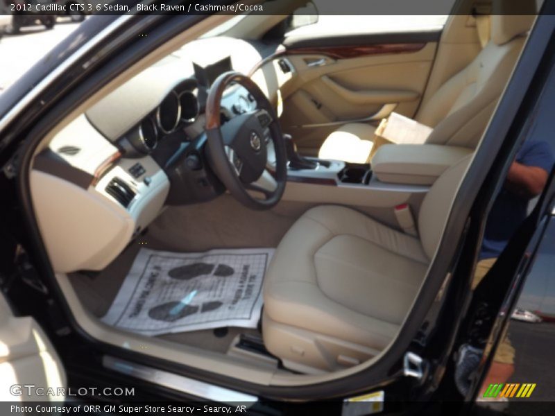 Black Raven / Cashmere/Cocoa 2012 Cadillac CTS 3.6 Sedan