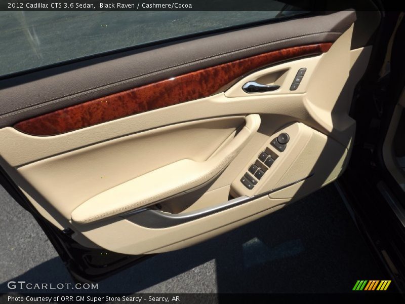 Black Raven / Cashmere/Cocoa 2012 Cadillac CTS 3.6 Sedan