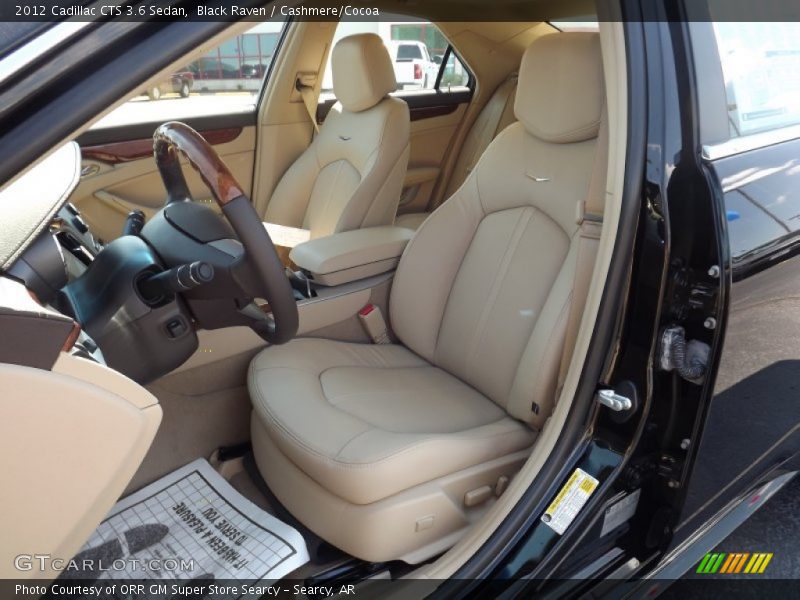  2012 CTS 3.6 Sedan Cashmere/Cocoa Interior