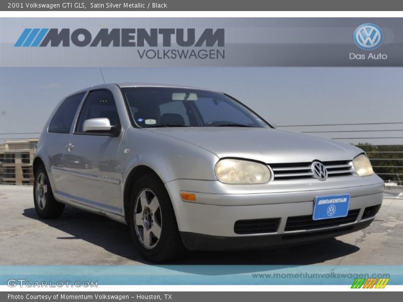 Satin Silver Metallic / Black 2001 Volkswagen GTI GLS