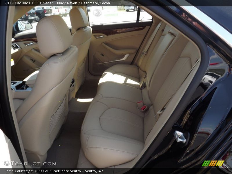  2012 CTS 3.6 Sedan Cashmere/Cocoa Interior