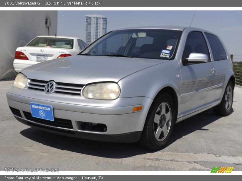 Satin Silver Metallic / Black 2001 Volkswagen GTI GLS