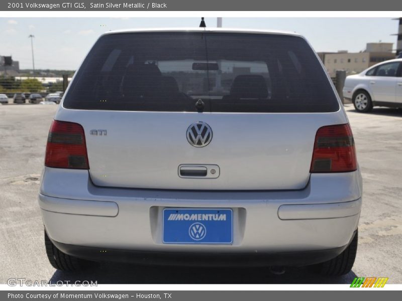 Satin Silver Metallic / Black 2001 Volkswagen GTI GLS