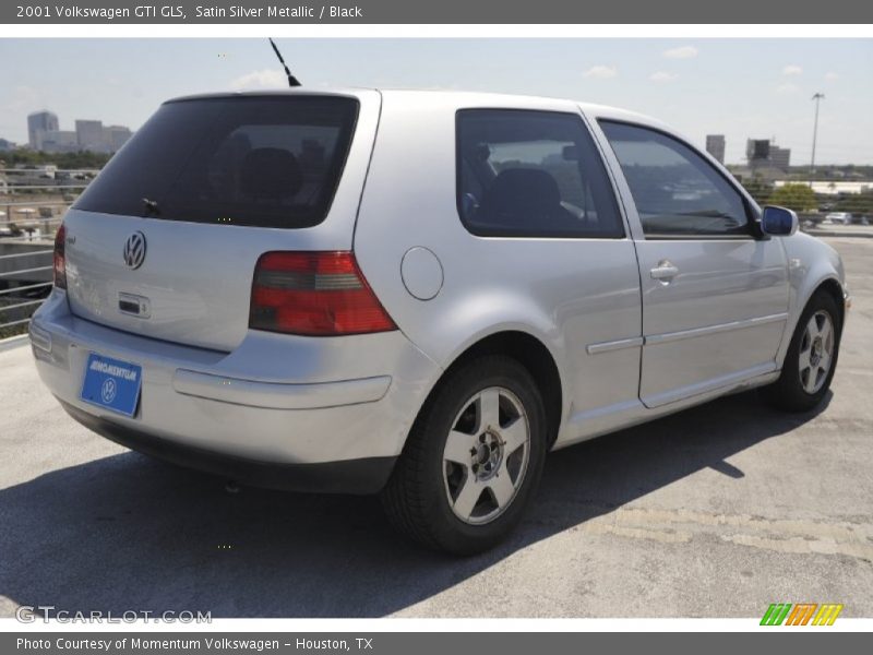 Satin Silver Metallic / Black 2001 Volkswagen GTI GLS