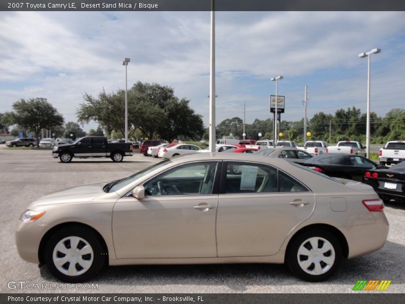 Desert Sand Mica / Bisque 2007 Toyota Camry LE