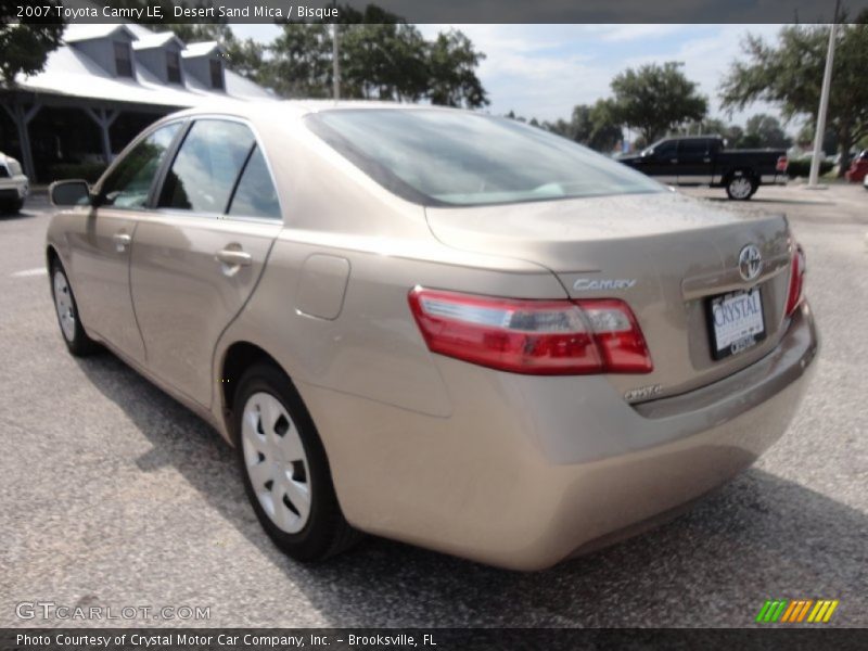 Desert Sand Mica / Bisque 2007 Toyota Camry LE