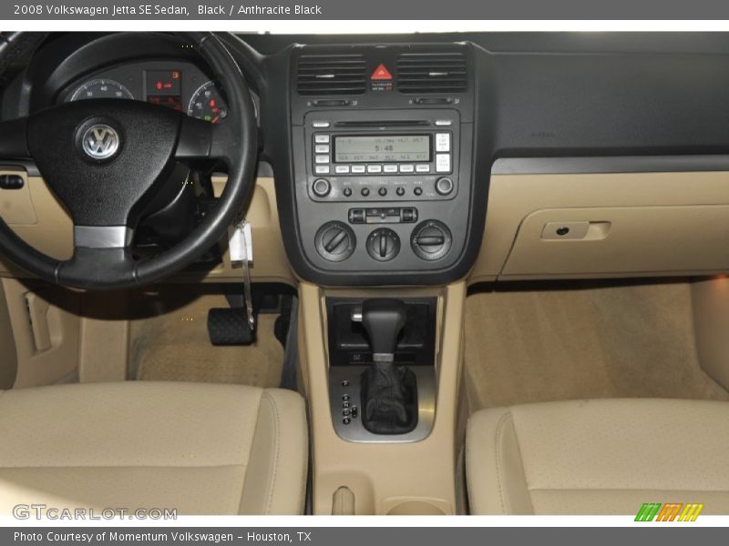 Black / Anthracite Black 2008 Volkswagen Jetta SE Sedan