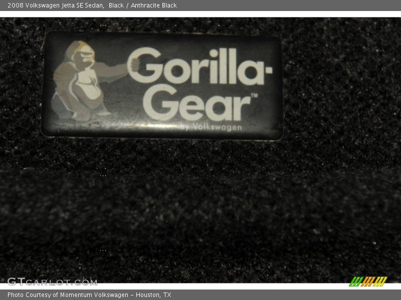 Black / Anthracite Black 2008 Volkswagen Jetta SE Sedan