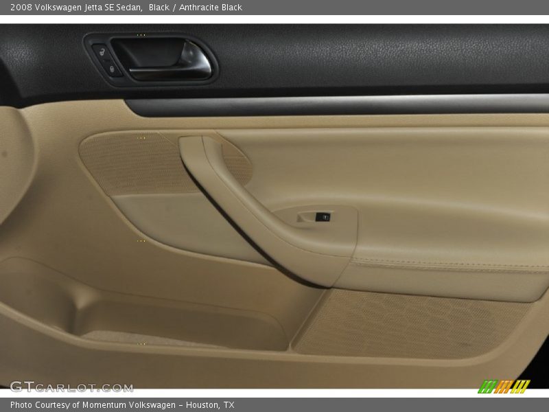 Black / Anthracite Black 2008 Volkswagen Jetta SE Sedan