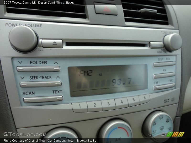 Desert Sand Mica / Bisque 2007 Toyota Camry LE
