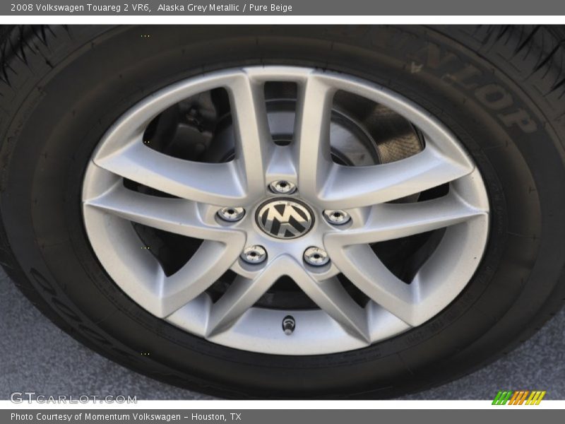 Alaska Grey Metallic / Pure Beige 2008 Volkswagen Touareg 2 VR6