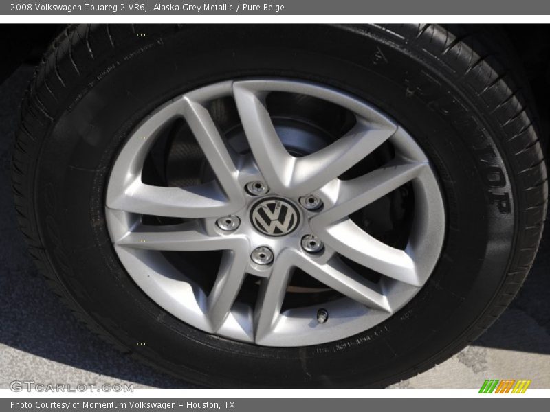 Alaska Grey Metallic / Pure Beige 2008 Volkswagen Touareg 2 VR6