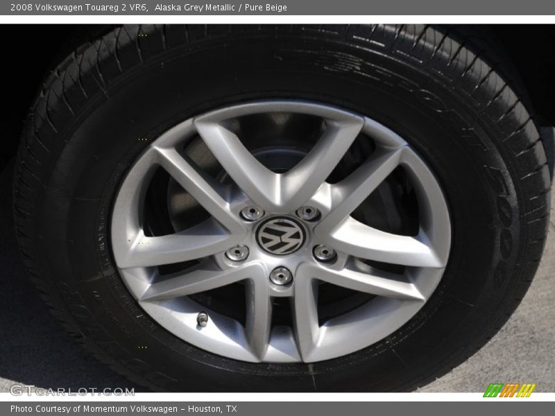 Alaska Grey Metallic / Pure Beige 2008 Volkswagen Touareg 2 VR6