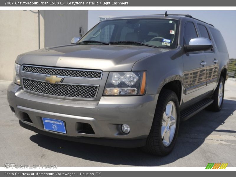 Graystone Metallic / Light Cashmere 2007 Chevrolet Suburban 1500 LS