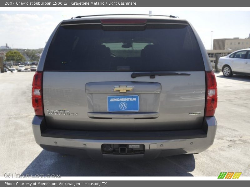 Graystone Metallic / Light Cashmere 2007 Chevrolet Suburban 1500 LS