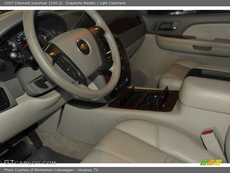 Graystone Metallic / Light Cashmere 2007 Chevrolet Suburban 1500 LS