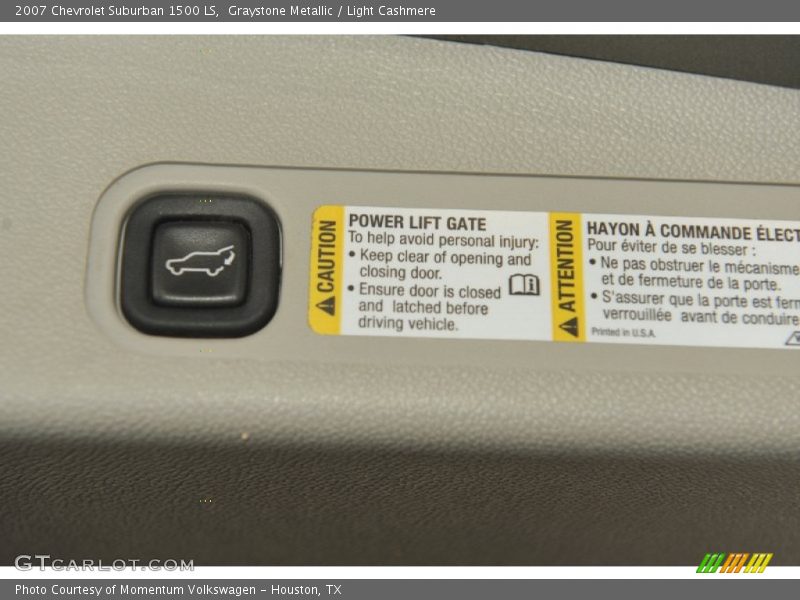 Graystone Metallic / Light Cashmere 2007 Chevrolet Suburban 1500 LS