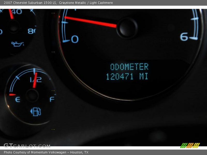 Graystone Metallic / Light Cashmere 2007 Chevrolet Suburban 1500 LS
