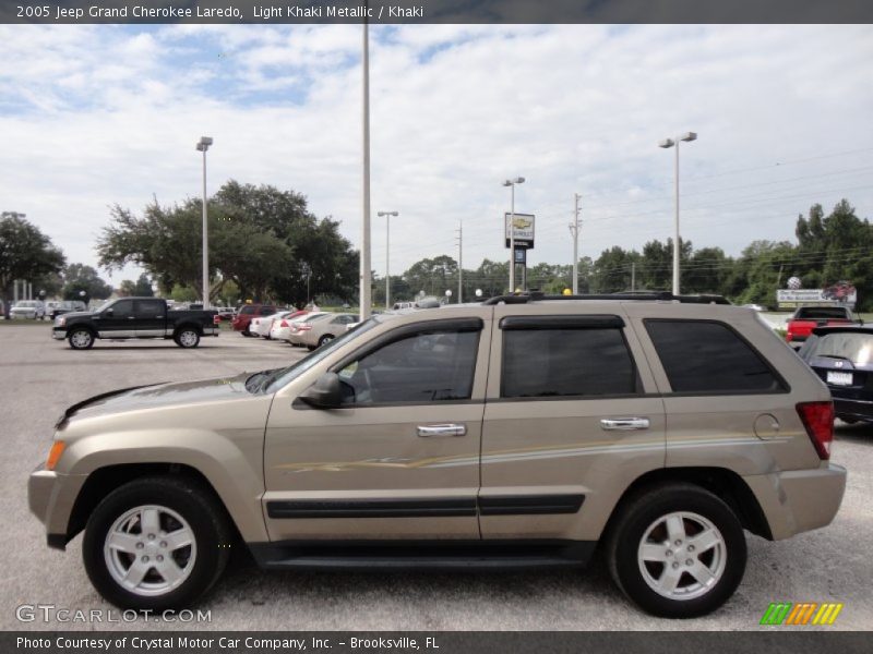 Light Khaki Metallic / Khaki 2005 Jeep Grand Cherokee Laredo