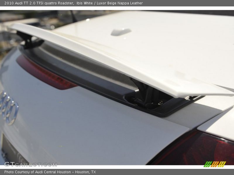 Ibis White / Luxor Beige Nappa Leather 2010 Audi TT 2.0 TFSI quattro Roadster